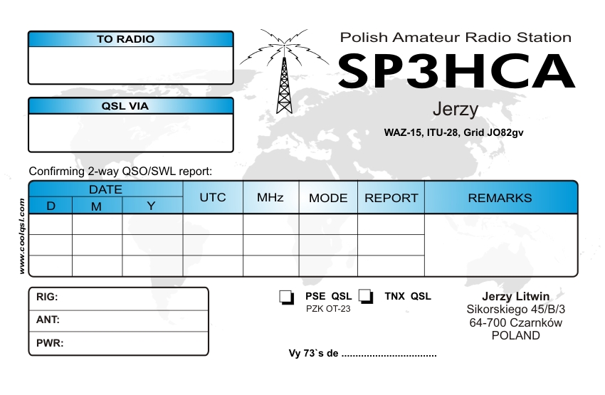 QSL backside sample 26