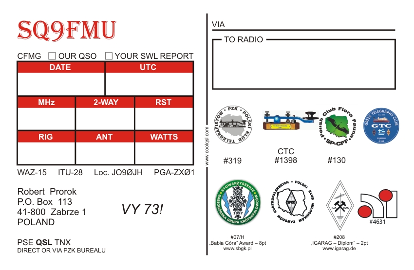 QSL backside sample 38