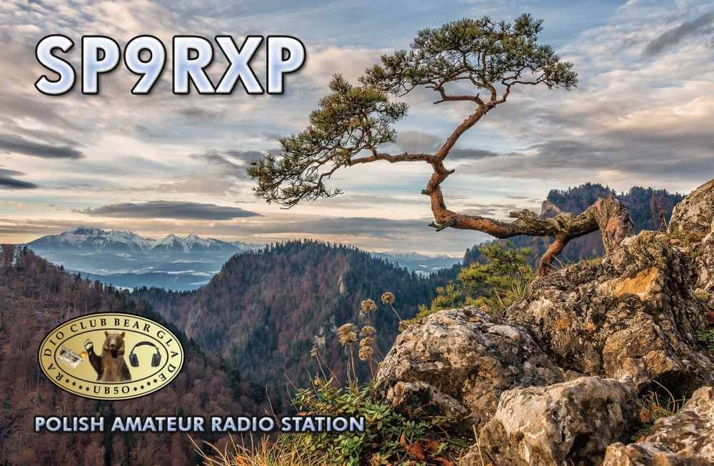 QSL card example