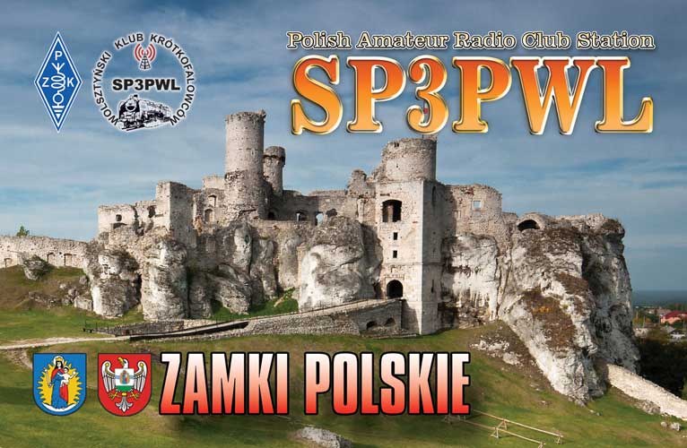 QSL card example