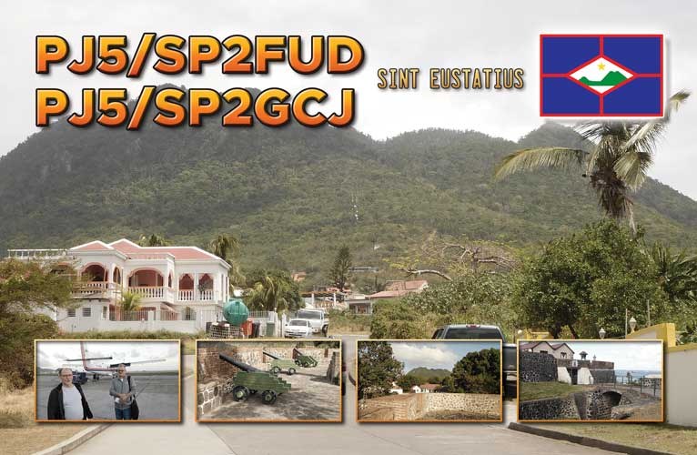 QSL card example