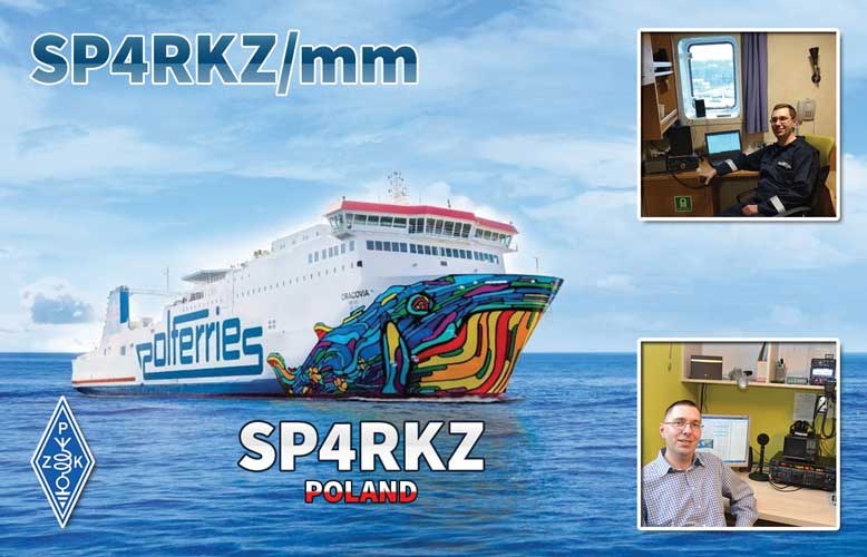 QSL card example