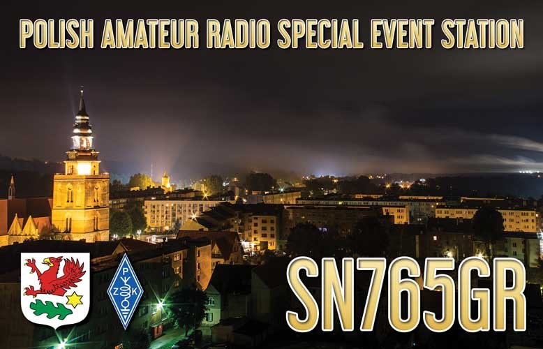 QSL card example