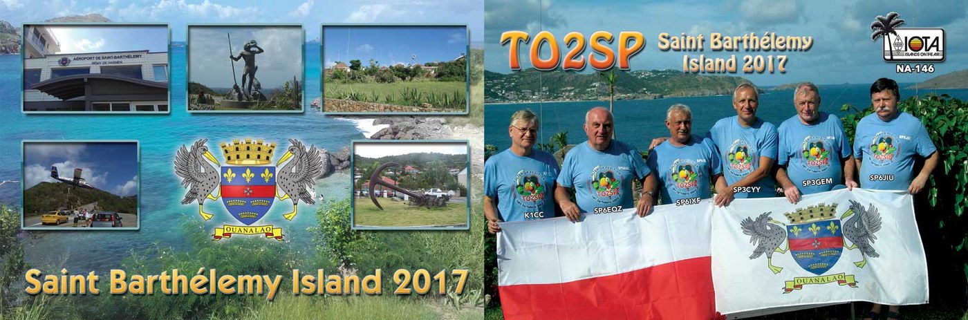 QSL card example