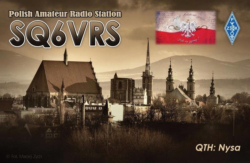 QSL card example