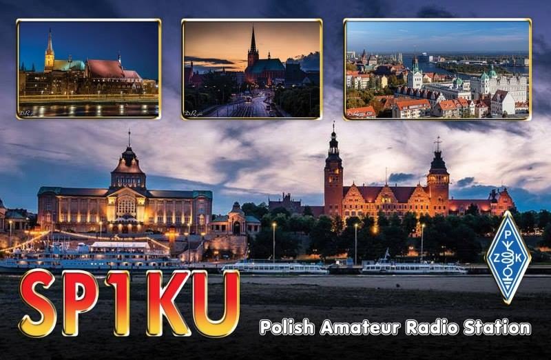 QSL card example