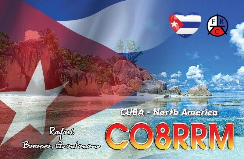QSL card example