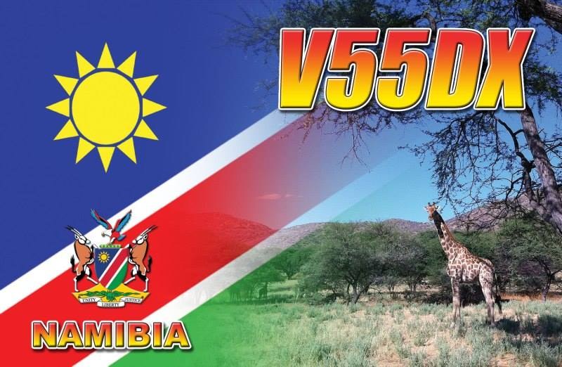 QSL card example