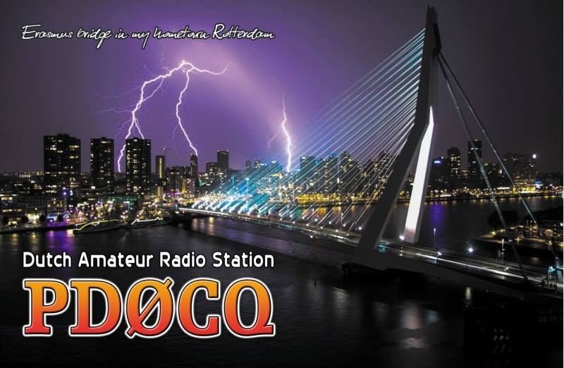 QSL card example